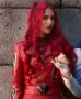 Princess Red Descendants Wicked Wonderland Leather Jacket for women