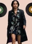 High Fidelity Zoe Kravitz Black Leather Coat