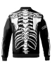 Halloween Skeleton Personalized Black Jacket for men
