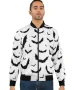 Halloween Bats Bomber Jacket
