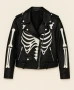 Halloween Skeleton Black Jacket