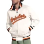 White Baltimore Orioles Jacket