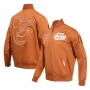 Baltimore Orioles Full ZIp Brown Jacket