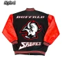 Buffalo Sabres Varsity Bomber Wool Jacket for women