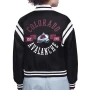 Colorado Avalanche Black Satin Jacket