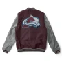 Colorado Avalanche Full-Snap Varsity Jacket