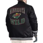 Minnesota Wild Warm Up Satin Jacket