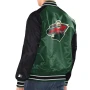 Minnesota Wild Full Snap Satin Jacket