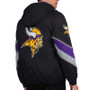 Minnesota Vikings Full-Zip Black Hoodie
