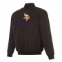 Minnesota Vikings Reversible Flight Varsity Jacket