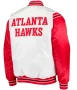 Atlanta Hawks Satin Bomber Varsity Jacket