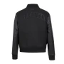 Atlanta Hawks Triple Black Varsity Jacket