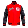 Atlanta Hawks Script Tail Classic Rib Jacket for men