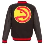 NBA Atlanta Hawks Varsity Black Jacket