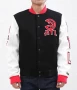 Atlanta Hawks Black and White Jacket