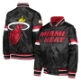 Miami Heat Bomber Rib Collar Jacket