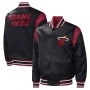 Miami Heat Black Satin Jacket