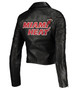 Miami Heat Biker Leather Jacket
