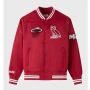 Miami Heat Full Snap Red Jacket