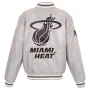 Miami Heat Silver Jacket for men