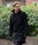 The Runner 2026 Damian Lewis Black Coat
