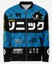 Hedgehog Racing Checkered Bomber Jacket