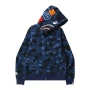 Navy Blue Camo Bape Hoodie