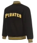 Pittsburgh Pirates Black Varsity Wool Jacket