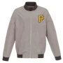 Pittsburgh Pirates Lightweight Nylon Bomber Jacket