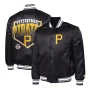 Pittsburgh Pirates Home Plate Printed Graphic Satin Jacket