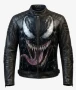 Halloween Venom Leather Jacket for men