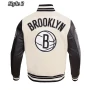 Brooklyn Nets Vintage Bomber Jacket for men