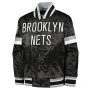 Brooklyn Nets Black Varsity Jacket