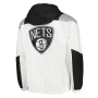 White Brooklyn Nets Jacket for men