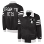 Brooklyn Nets Zip Up Satin Jacket