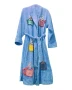Fight Club Tyler Durden Blue Bathrobe