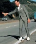 Pee Wee Herman Grey Suit