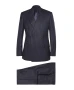Kingsman The Golden Circle Taron Egerton Navy Blue Suit
