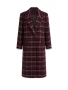 Mabel Mora Only Murders In The Building S06 Burgundy Wool Coat