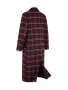 Mabel Mora Only Murders In The Building S06 Burgundy Wool Coat for women