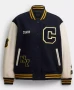 Coach Full Snap Varsity Jacket