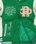 Mia Yim SmackDown 2026 Green Varsity Jacket