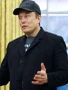 on Musk White House Black Coat