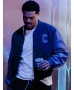 Caleb Williams Tunnel Bue Jacket