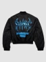 Sega Sonic The Hedgehog Black Bomber Jacket