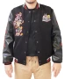 Vintage Looney Tunes Black Varsity Jacket
