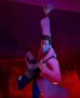 Jake Johnson Spider-Man Across the Spider-Verse Pink Coat