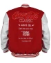 Red and White Coca Cola Varsity Jacket