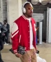 Justin Jefferson Soldier Field Varsity Jacket