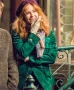 Ashleigh Cummings The Goldfinch Velvet Coat